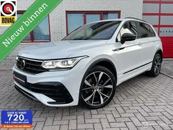 Wit Gebruikt 2021 VW Tiguan R-line SUV | € 44.950
