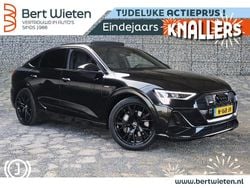 Zwart Gebruikt 2021 Audi e-tron Sportback S-Line SUV | € 34.450 (Eerlijke prijs)
