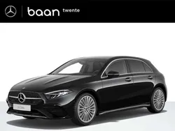 Zwart Nieuw 2024 Mercedes A250 AMG line Hatchback | € 47.886