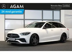 Wit Gebruikt 2024 Mercedes C300 AMG line Stationwagen | € 48.950 (Goede deal)