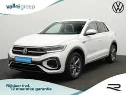 Wit Gebruikt 2022 VW T-Roc R-line SUV | € 28.450 (Eerlijke prijs)