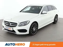 Wit Gebruikt 2014 Mercedes C200 AMG line Stationwagen | € 22.949 (Eerlijke prijs)