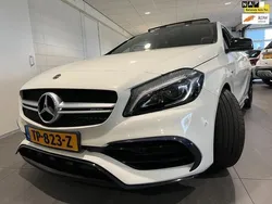 Wit, metallic lak Gebruikt 2017 Mercedes A45 AMG AMG Hatchback | € 31.445 (Eerlijke prijs)