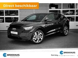 Zwart Nieuw 2025 Audi Q4 Sportback e-tron Ambiente SUV | € 62.255 (Eerlijke prijs)