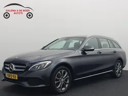 Grijs, metallic lak Gebruikt 2014 Mercedes C180 Ambition Stationwagen | € 17.888 (Eerlijke prijs)