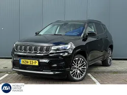Zwart Nieuw 2025 Jeep Compass Summit SUV | € 39.900 (Eerlijke prijs)
