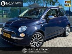 Blauw Gebruikt 2012 Fiat 500C Lounge Cabriolet | € 7.490 (Eerlijke prijs)