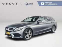 Grijs, metallic lak Gebruikt 2017 Mercedes C180 Sport Edition Stationwagen | € 21.995 (Eerlijke prijs)