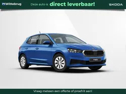 Blauw Nieuw 2024 Skoda Fabia Essence Hatchback | € 24.990 (Eerlijke prijs)