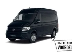 Zwart Nieuw 2024 VW Crafter Exclusive Van | € 50.555 (Eerlijke prijs)