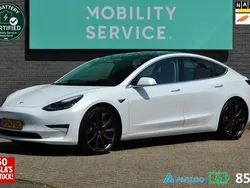 Wit Gebruikt 2019 Tesla Model 3 Performance Sedan | € 22.364 (Eerlijke prijs)