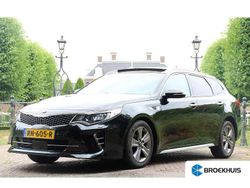 Zwart, metallic lak Gebruikt 2018 Kia Optima GT-Line Stationwagen | € 17.900 (Eerlijke prijs)