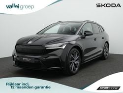 Zwart Gebruikt 2023 Skoda Enyaq iV SportLine SUV | € 40.900