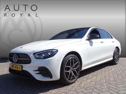 Wit Gebruikt 2023 Mercedes E300 AMG line Sedan | € 51.995 (Super prijs)