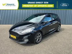Zwart metallic Gebruikt 2018 Ford Fiesta ST-Line Hatchback | € 14.585 (Iets duurder)