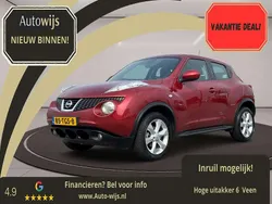 Rood Gebruikt 2012 Nissan Juke Acenta SUV | € 6.495 (Goede deal)