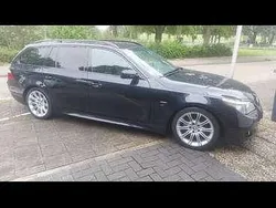Zwart Gebruikt 2009 BMW 523 Stationwagen | € 12.000