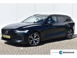 Zwart Gebruikt 2020 Volvo V60 R-Design Stationwagen | € 31.870 (Super prijs)