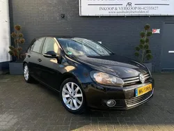 Zwart Gebruikt 2009 VW Golf VI Highline Hatchback | € 6.450 (Eerlijke prijs)