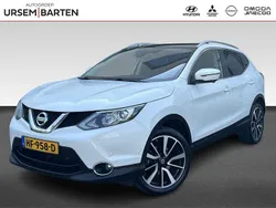 Wit metallic Gebruikt 2015 Nissan Qashqai Tekna SUV | € 12.930 (Eerlijke prijs)