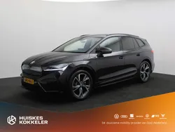 Zwart Gebruikt 2024 Skoda Enyaq iV SportLine SUV | € 41.900 (Duur)