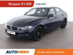 Blauw Gebruikt 2016 BMW 330e Luxury Line Sedan | € 17.749 (Goede deal)