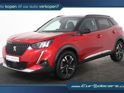 Rood Gebruikt 2021 Peugeot 2008 GT-line SUV | € 14.850 (Goede deal)