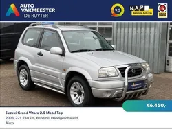 Grijs Gebruikt 2003 Suzuki Grand Vitara SUV | € 6.450 (Iets duurder)