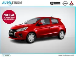Rood Nieuw 2024 Mitsubishi Space Star Hatchback | € 17.980 (Eerlijke prijs)