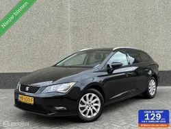 Zwart, metallic lak Gebruikt 2015 Seat Leon ST CONNECT Stationwagen | € 7.844 (Goede deal)