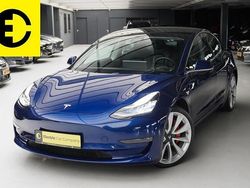 Blauw Gebruikt 2019 Tesla Model 3 Performance Sedan | € 28.950 (Iets duurder)