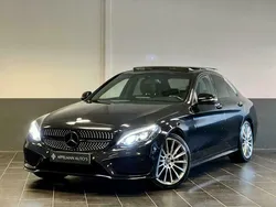 Zwart Gebruikt 2015 Mercedes C180 AMG Sedan | € 29.995