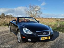 Zwart Gebruikt 2003 Lexus SC430 Cabriolet | € 16.950