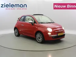 Rood, metallic lak Gebruikt 2014 Fiat 500C Lounge Cabriolet | € 6.345 (Goede deal)