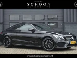 Zwart Gebruikt 2016 Mercedes C300 Prestige Coupé | € 17.950 (Super prijs)