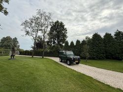 Groen (mat) Gebruikt 2003 Land Rover Defender SE Stationwagen | € 26.895 (Super prijs)