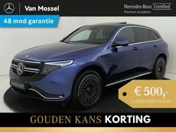 Blauw, metallic lak Gebruikt 2022 Mercedes EQC400 AMG line SUV | € 44.945 (Eerlijke prijs)