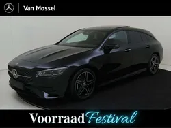 Zwart Nieuw 2024 Mercedes CLA180 Shooting Brake AMG line Stationwagen | € 53.995 (Duur)