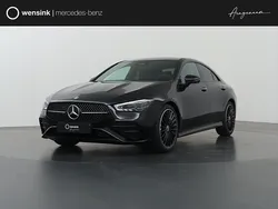 Zwart Nieuw 2025 Mercedes CLA180 AMG line Sedan | € 54.667 (Iets duurder)
