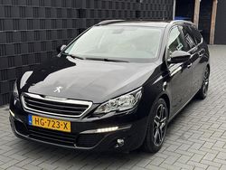 Zwart Gebruikt 2015 Peugeot 308 Stationwagen | € 5.950 (Duur)