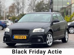 Zwart Gebruikt 2010 Audi A3 Sportback Attraction Hatchback | € 5.950 (Eerlijke prijs)