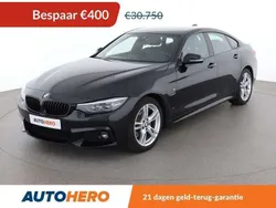 Zwart Gebruikt 2021 BMW 420 Gran Coupé M Sport Coupé | € 30.549 (Super prijs)