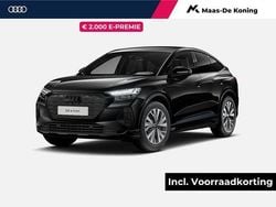 Zwart Nieuw 2025 Audi Q4 Sportback e-tron Advanced SUV | € 51.690 (Goede deal)