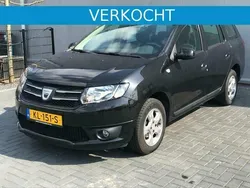 Zwart Gebruikt 2016 Dacia Logan MCV Lauréate Stationwagen | € 7.500