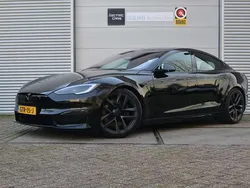 Zwart Gebruikt 2022 Tesla Model S Plaid Sedan | € 79.999