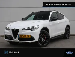 Wit Gebruikt 2018 Alfa Romeo Stelvio Super SUV | € 33.495 (Eerlijke prijs)