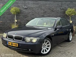 Blauw Gebruikt 2003 BMW 745L Executive Sedan | € 3.495