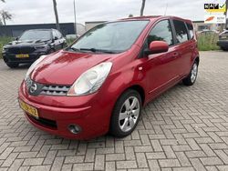 Rood Gebruikt 2008 Nissan Note Acenta MPV | € 3.095 (Eerlijke prijs)