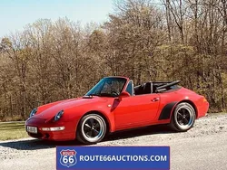 Zwart Gebruikt 1995 Porsche 993 Cabriolet | € 45.500
