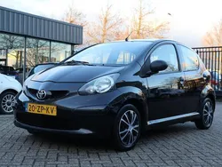 Zwart Gebruikt 2008 Toyota Aygo Hatchback | € 1.650 (Goede deal)